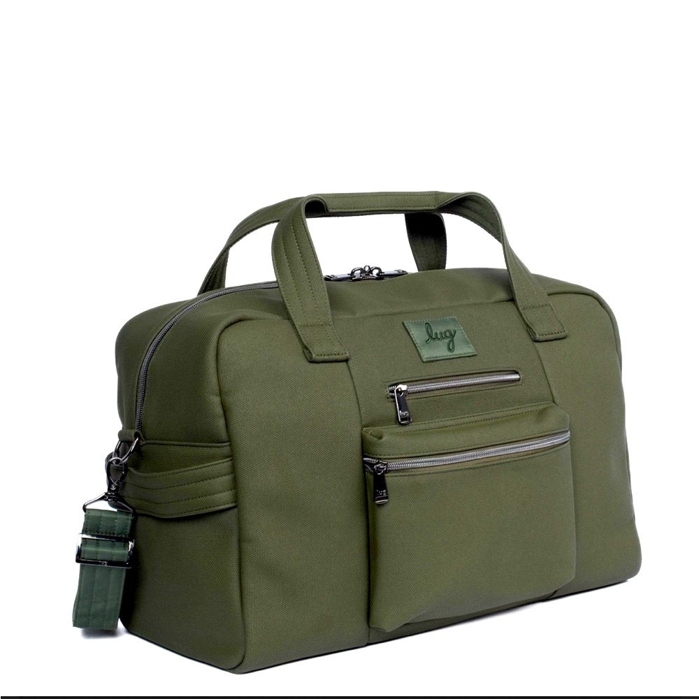 ✈️✈️  Lug Charger Matte Luxe Vegan Leather Bag - Touch feel tactile - Picture 2 of 15